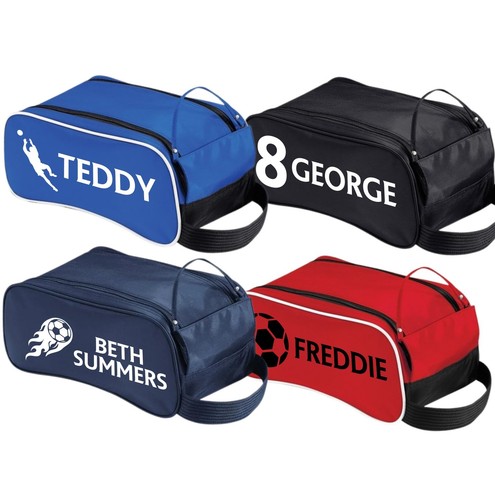 Personalised football boot bag - boot,