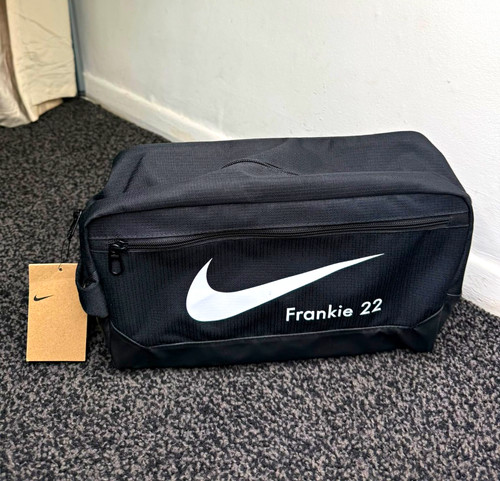 Nike black zip boot bag - black,