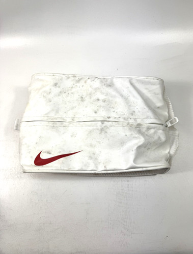 Nike white football boot bag - football,